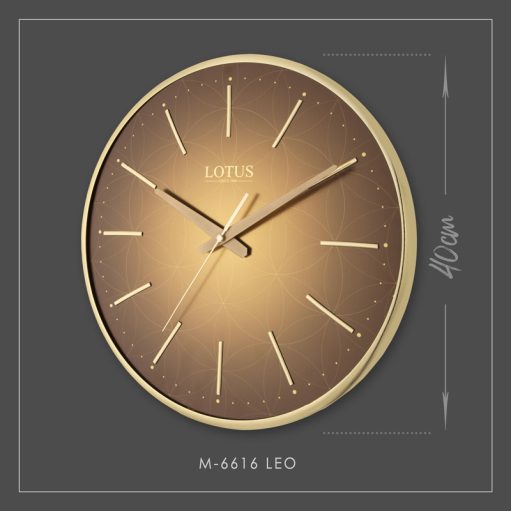 ساعت دیواری فلزی مدل LEO