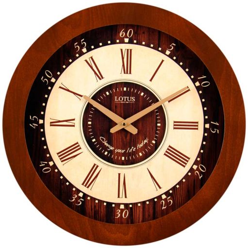 ساعت دیواری چوبی ROCHESTER کد W-9821