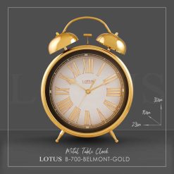 ساعت فلزی رومیزی B700 GOLD