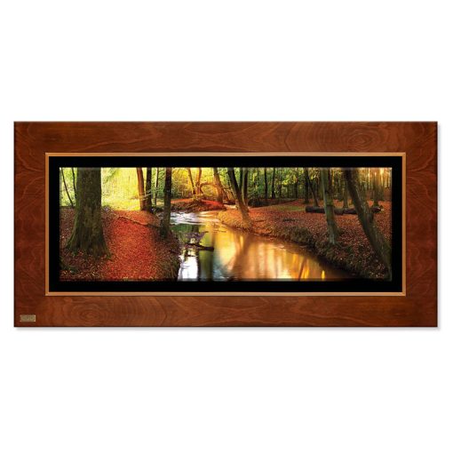 تابلو نقاشی پاییز و رودخانه