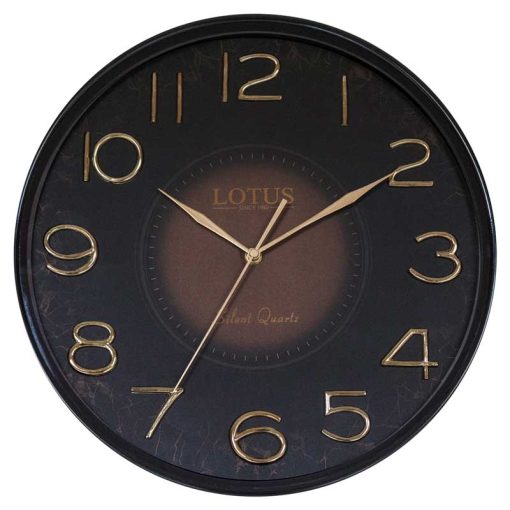 ساعت دیواری لوتوس مدل M-7711-GRACE-BLACK