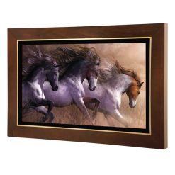 تابلو نقاشی سه اسب وحشی