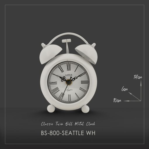 ساعت رومیزی فلزی SEATTLE