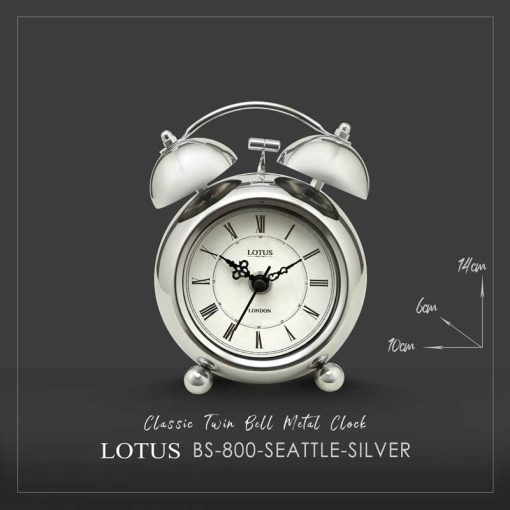 ساعت فلزی رومیزی SEATTLE