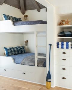 اتاق خواب های مشترک کودکان، استفاده از تخت های دوطبقه