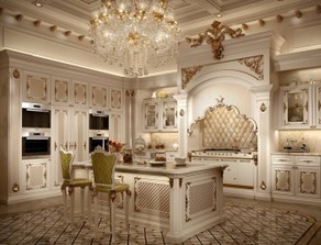 طراحی آشپزخانه به سبک کلاسیک
