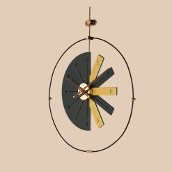 ساعت دیواری لاکوی کد WMC-15013 رنگ سبز