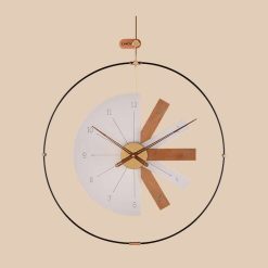 ساعت دیواری لاکوی کد WMC-15013 رنگ سفید