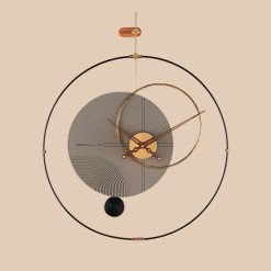 ساعت دیواری لاکوی 15019 رنگ طوسی