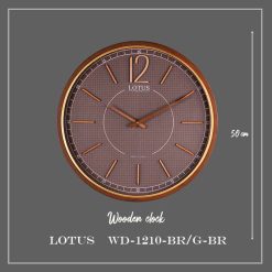 ساعت لوتوس کد WD-1210 رنگ BR/G-BR