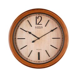 ساعت دیواری لوتوسWD-1322 رنگ BROWN