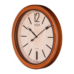 ساعت دیواری لوتوسWD-1322 رنگ BROWN