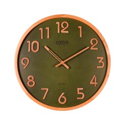 ساعت دیواری WD-1326 رنگ WAL/GREEN