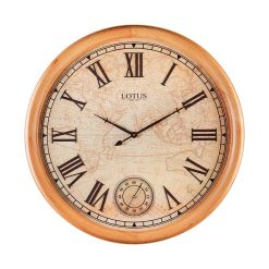 ساعت دیواری WD-1529 رنگ WALNUT