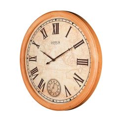 ساعت دیواری WD-1529 رنگ WALNUT