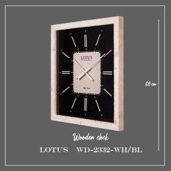 ساعت دیواری WD-2332-WH/BL