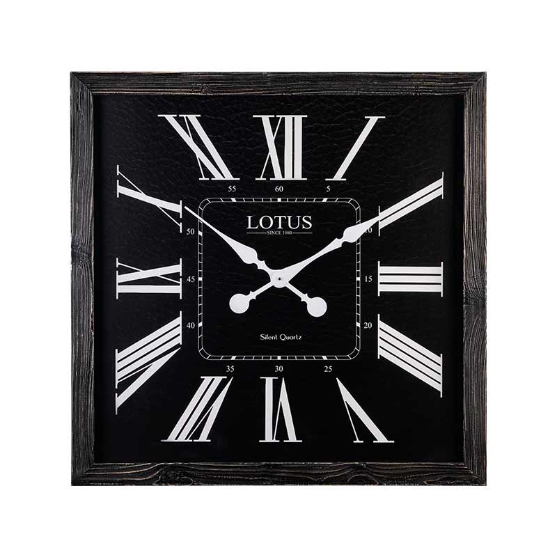 ساعت دیواری لوتوس WD-2533 رنگ BLACK