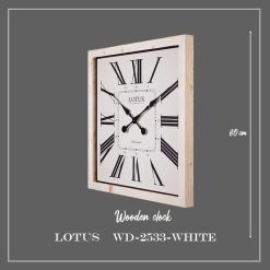 ساعت دیواری کد WD-2533 رنگ WHITE