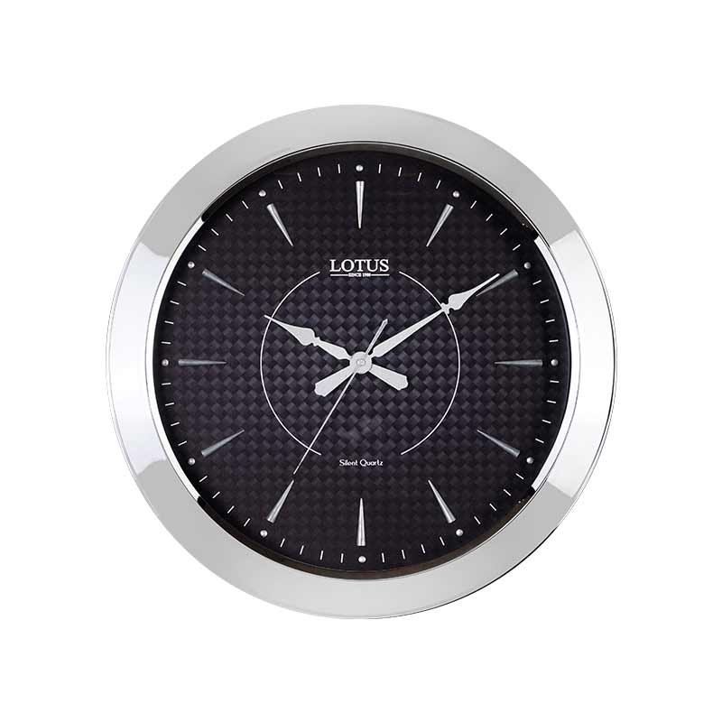 ساعت دیواری لوتوس کد WMT-1225 رنگ SILVER