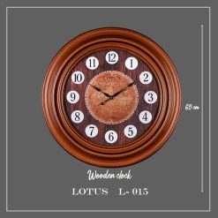 ساعت دیواری لوتوس کد L- 015