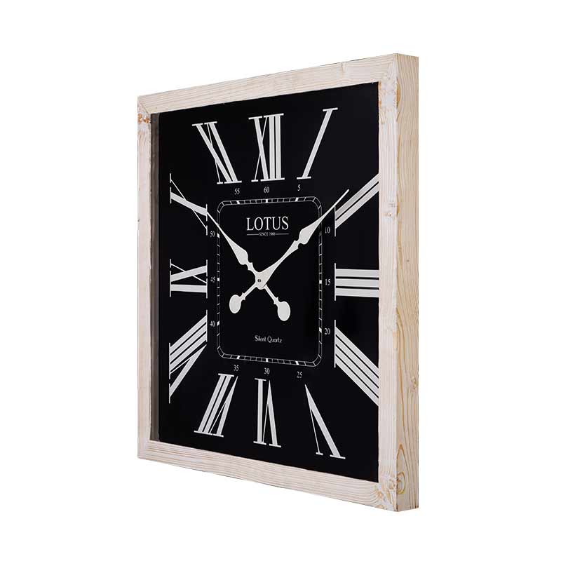 ساعت دیواری لوتوس WD-2332-WH/BL