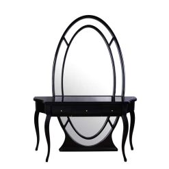 ست آینه و کنسول مدل CM-015 رنگ BLACK