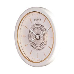 ساعت دیواری لوتوس کد WMT-1320 رنگ WHITE