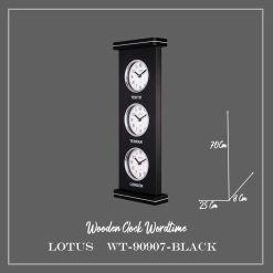 ساعت جهان نما WT-90907 رنگ BLACK