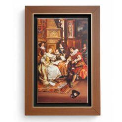 تابلو چوبی کلاسیک مدل The Final Rehearsal کد FWB-100X60-R1