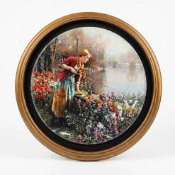 تابلو فریم چوبی کد FWB-80X80-B