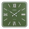 ساعت دیواری چوبی کد WD-2637 رنگ سبز