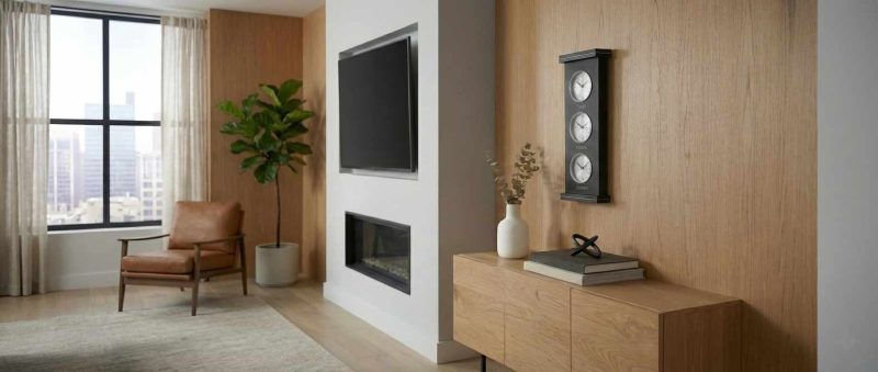 ساعت-دیواری-چند-زمانه-کد-WT-90907-رنگ-BLACK